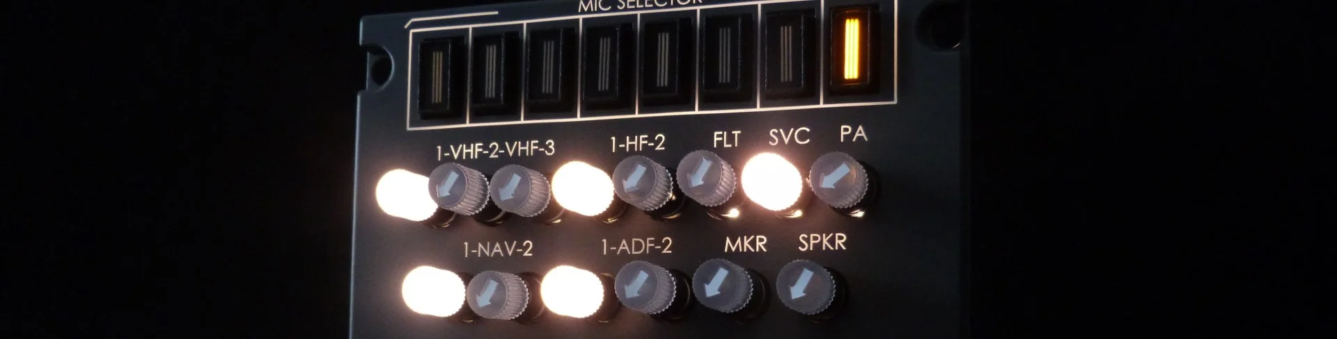 B737NG AUDIO SELECTOR - Image 2