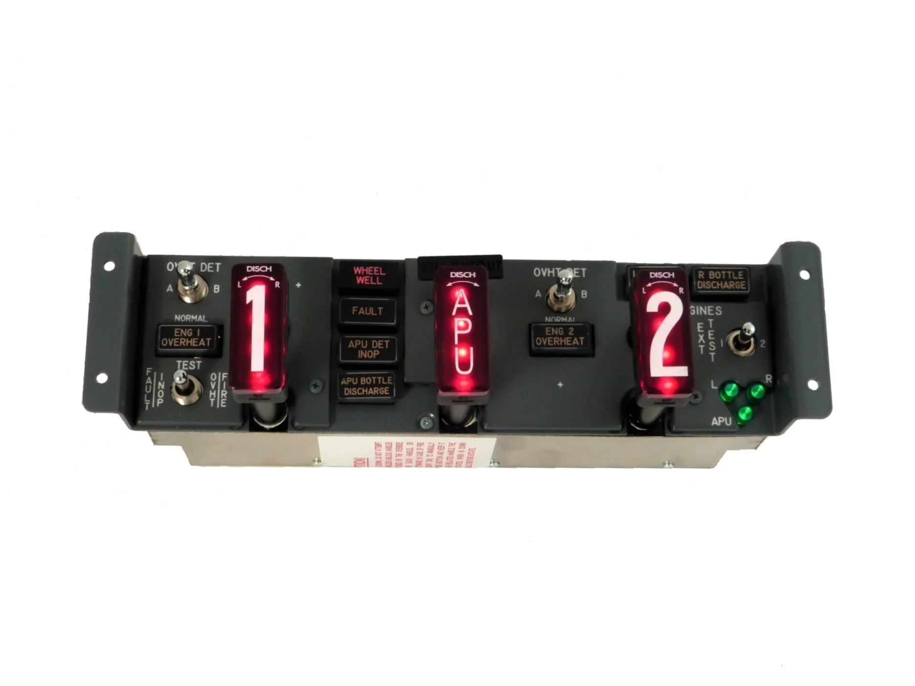 B737NG FIRE PANEL - Image 2